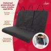 imageLusso Dog Car Seat Cover and Car Trash Can Waterproof Seat Cover and Leak Proof Trash Can  Organize and Clean Your Car