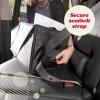 imageLusso Gear Car Trash Can and Car Seat Organizer Bundle  Keep Your Car Clean and Tidy
