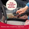 imageLusso Gear Clean Car Bundle  Car Trash Can ampamp Seat Gap Organizer  Waterproof Leak Proof Bin  Prevents Dropped Items