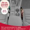 imageLusso Gear Clean Car Bundle  Car Trash Can ampamp Seat Gap Organizer  Waterproof Leak Proof Bin  Prevents Dropped Items