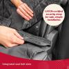 imageLusso Gear Dog Car Seat Cover for Back Seat  100 Waterproof  Full Protection from Mud Scratches Shedding  NonSlip Cover Stays in Place Fits Car Truck SUV BlackTravel Edition  Black