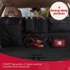 imageLusso Gear Hanging Car Trunk Organizer Cargo Storage for Truck SUV Van  Large or Small Back Seat Spaces  Strong Durable Pockets  Holds any Accessories  Backseat Car Organizer Storage  XLBlack