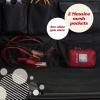 imageLusso Gear Hanging Car Trunk Organizer Cargo Storage for Truck SUV Van  Large or Small Back Seat Spaces  Strong Durable Pockets  Holds any Accessories  Backseat Car Organizer Storage  XLBlack