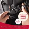 imageLusso Gear Hanging Car Trunk Organizer Cargo Storage for Truck SUV Van  Large or Small Back Seat Spaces  Strong Durable Pockets  Holds any Accessories  Backseat Car Organizer Storage  XLBlack