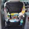 imageLusso Gear Heavy Duty Back Seat Car Organizer Extra Large for Protection Sag Proof ampamp Reinforced Corners Protects iPad ampamp Backseat 12 Versatile Car Seat Organizer Storage Compartments BlackGray