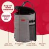 imageLusso Gear SpillProof Car Trash Can 25 Gallon  EasytoClean Hanging Garbage Bin  LeakProof Lid Removable Liner Waterproof  Keep Car SUV Truck Minivan OdorFree  Black  Truck AccessoriesGray
