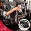 imageLusso Gear SpillProof Car Trash Can 35 Gallon  Easy to Clean Hanging Garbage Bin  LeakProof Lid Removable Liner Waterproof  Keeps Truck SUV Car Minivan Clean ampamp Odor Free GrayBlack