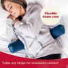 imageLusso Gear Twist Memory Foam Travel Pillow Neck Lumbar ampamp Leg Support  Adjustable Pillow for Plane Car Home  Machine WashableDryer Safe Cover  Attaches to Luggage  Ear Plugs Eye Mask GrayGray