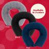 imageLusso Gear Twist Memory Foam Travel Pillow Neck Lumbar ampamp Leg Support  Adjustable Pillow for Plane Car Home  Machine WashableDryer Safe Cover  Attaches to Luggage  Ear Plugs Eye Mask GrayGray