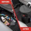 imageLusso Gear quotNeat Freak Bundle  Gray  Car Trash Can Back Seat Car Organizer Car Seat Organizer with Cup Holders for Front Back Passenger Seats Truck and Van