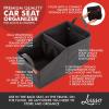 imageLusso Gear quotNeat Freak Bundle  Tan  Car Trash Can Back Seat Car Organizer Car Seat Organizer with Cup Holders for Front Back Passenger Seats Truck and Van