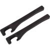imageLusso Gear Car Seat Gap Filler ampamp Organizer 2 Pack  Universal Fit Vegan Leather  Holds Phone Keys ampamp Glasses  Car Accessories  Car Seat Gap Filler OrganizerGap Filler  Black