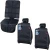 imageLusso Gear Car Seat Protection Bundle  2 Pack Kick Mats ampamp Seat Covers Waterproof NonSlip Storage Pockets