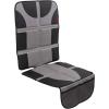 imageLusso Gear Car Seat Protector for Baby Car Seat Thick Padding Waterproof NonSlip Backing 2 Mesh Storage Pockets  Black1Pack Gray