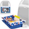 imageLusso Gear Kids Airplane Tray Table Cover with Pockets  Travel Essentials for Toddlers  Travel Tray for Kids on Plane or Train  Airplane Must Haves and Flying Essentials  Baby Must Have UnicornsAirplanes