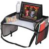 imageLusso Gear Lap Tray for Toddler and kids Table Tray for Travel Car Seat Airplane Desk Essential Accessories and Road Trip Activities GrayGray