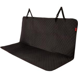 imageLusso Gear Dog Car Seat Cover for Back Seat  100 Waterproof  Full Protection from Mud Scratches Shedding  NonSlip Cover Stays in Place Fits Car Truck SUV BlackBasic Edition  Black