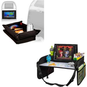 imageLusso Gear Kids Tray Table Cover  Black and Kids Travel Tray  Black