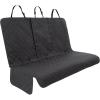 imageLusso Gear Dog Car Seat Cover for Front Seat 2 Pack  100 Waterproof Nonslip  Full Protection for Passenger Chair Captain Chairs  Rear Seat Protector for Dogs  Fits Cars Trucks SUVsPremium Edition  Black