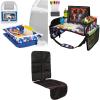 imageKids Tray Table Cover  Airplanes Kids Travel Tray  Airplanes and Baby Car Seat Protector  Black