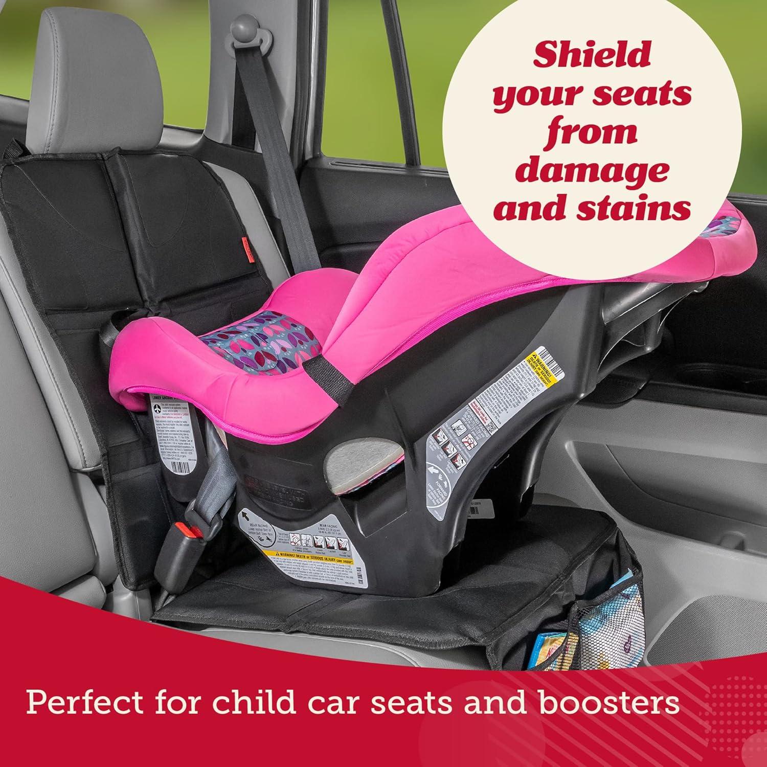 imageKids Tray Table Cover  Mermaids Kids Travel Tray  Mermaids and Baby Car Seat Protector  Black