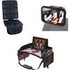 image:imageLusso Gear KTT Floral  Car Seat Protector Black  Baby Mirror Black