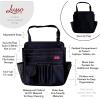 image:imageLusso Gear Car Organizer for Front Seat or Car Seat UltraDurable OneSizeFitsAll Car Storage Organizers Easily Keeps Supplies Secure amp Upright Premium Car Seat Organizer for Kids amp Adults RedBlack with Red Stitching