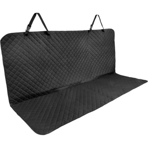 image:imageLusso Gear Car Seat Cover amp Protector  2Pack Waterproof NonSlip Protector  Mesh Pocket Organizer  Universal Fit for Convertible amp Toddler Car Seats BlackBench Seat Cover  Black