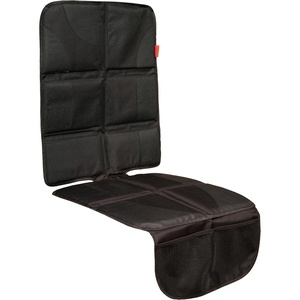 image:imageLusso Gear Car Seat Cover amp Protector  2Pack Waterproof NonSlip Protector  Mesh Pocket Organizer  Universal Fit for Convertible amp Toddler Car Seats Black1Pack Black